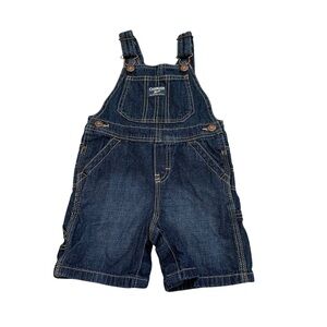 OshKosh B'gosh Vestbak Denim Bib Overalls Size 24 Months